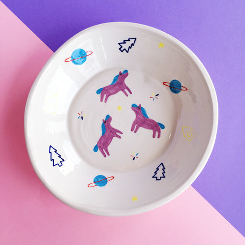 Тарелка глубокая "Пони"